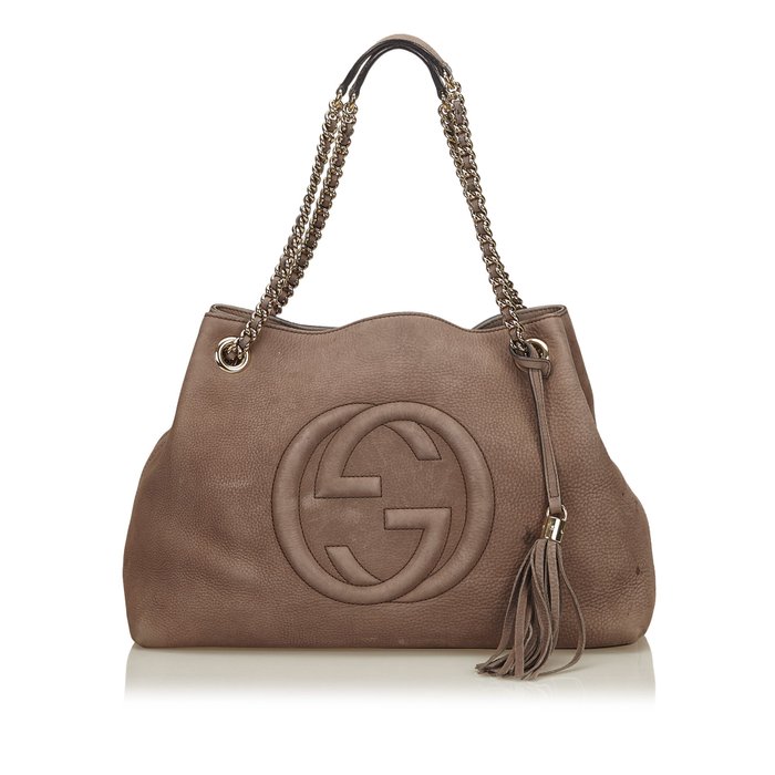 Gucci - Soho Leather Chain Shoulder Bag 