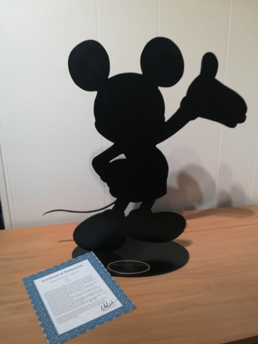 Disney - Statue, Mickey Mouse Silhouette - 50 cm - Stål (rustfrit)