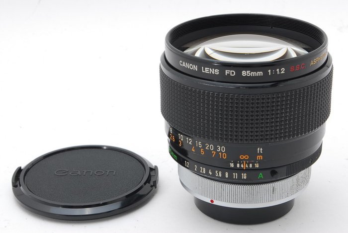Canon FD 85mm F/1.2 S.S.C Aspherical 35mm SLR Lens From - Catawiki