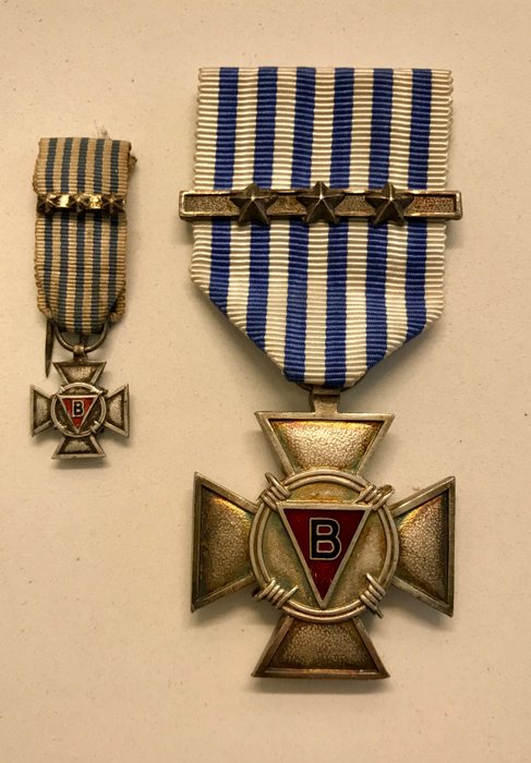 België - Politieke gevangene van oorlog - Medaille - 1947