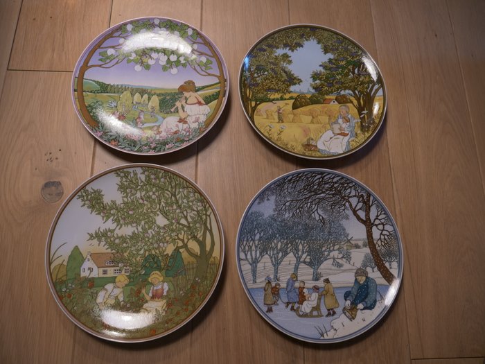 Four Seasons - Villeroy & Boch - Plate - Set of 4