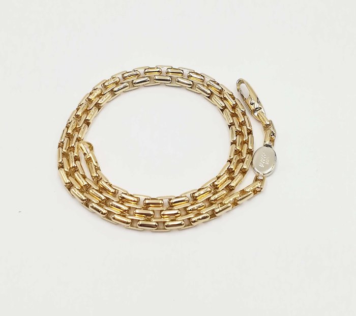 BARAKA' - 18 kt yellow gold necklace, length: 50 cm, weight: 46.69 g