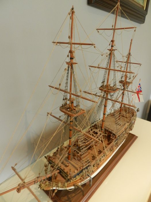 Details about   1/30 HMY Royal Caroline Wood Cabin Interior Decoration Set Wood model ship kits 