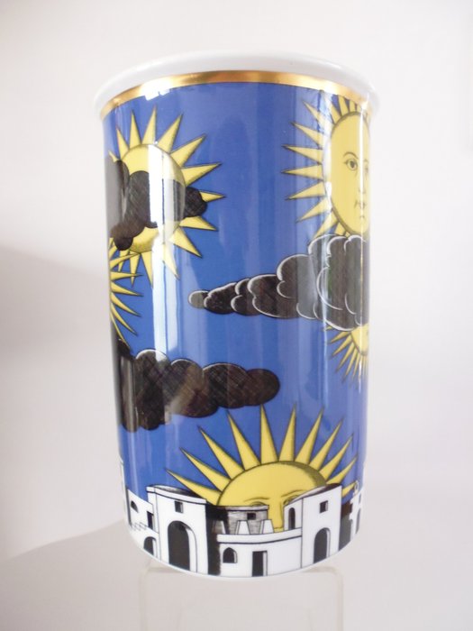 Piero Fornasetti - Rosenthal - vase 'Il sole di Capri'