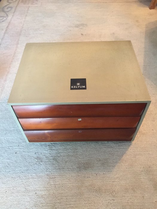 Wooden Keltum storage box chest of drawers (empty) - Keltum - cutlery - unknown of 1 - wood