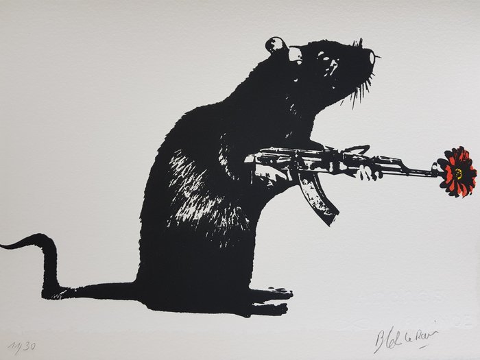 Blek Le Rat - "The Warrior" (Special Edition)