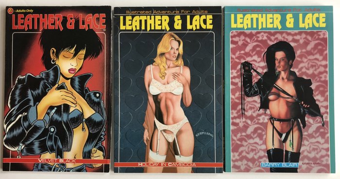 Erotic comic books strips etc books