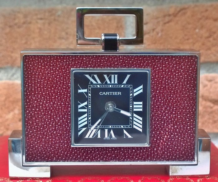 CARTIER - Cartier - Pöytäjalustan kello - Swiss Made 2749 - Teräs - Art Deco