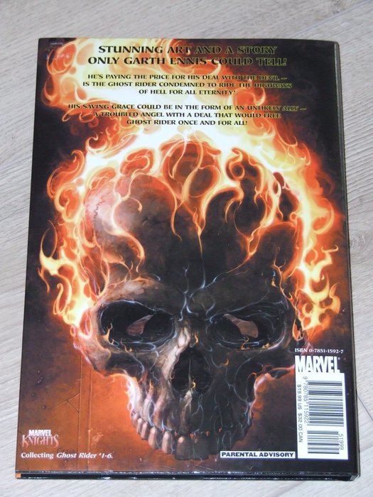 Marvel Knights Ghost Rider #1-6 full series Clayton Crain 2005 