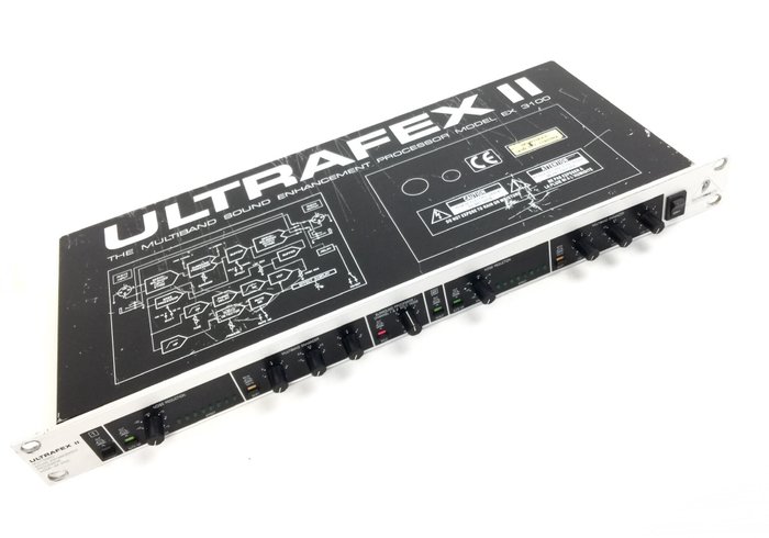 BEHRINGER EX-3100 - ULTRAFEX II - Professionele 19 inch Stereo MultiBand Sound Enhancement Processor 