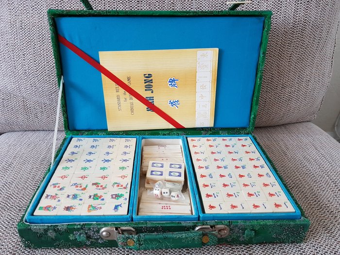 Mahjong game - Bamboo, Bone - China - Mid 20th century - Catawiki