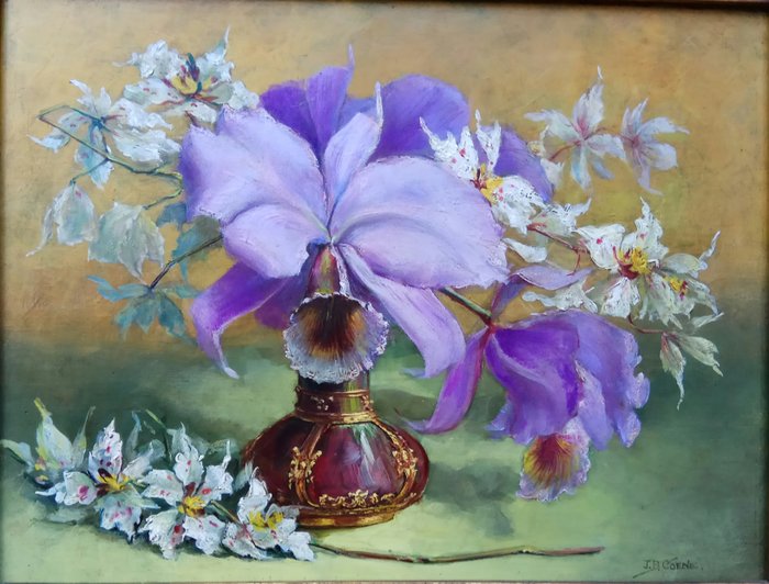 Jean-Baptiste Coene (1859-1946) - Orchidee