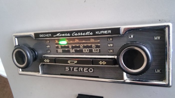 贝克尔蒙扎 - Becker monza cassette kurier - 1973-1970 (1 件) 