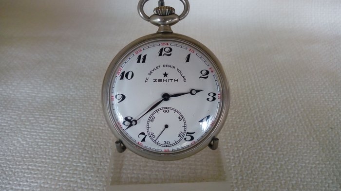 Zenith - pocket watch  - T.C. Devlet Demir Yollari - NO RESERVE PRICE - 06773553 - Herre - 1901-1949