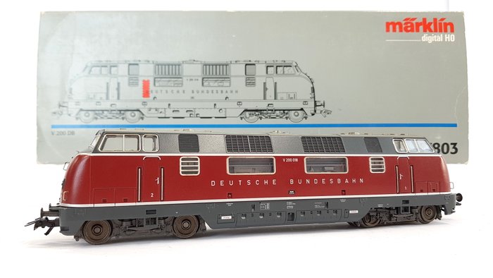 Märklin H0 - 37803 - Locomotiva a diesel - V200 - DB