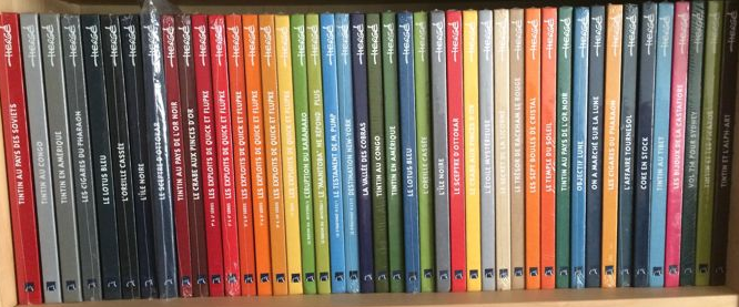 Tintin Archives T1 a T44 - Collection complet - inclus editions Noir et Blanc - Primeira edição - (2010/2014)