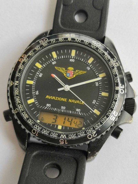 Breitling for DPW - Modello Militare limited "AVIAZIONE NAVALE" - 6077 - 男士 - 1980-1989