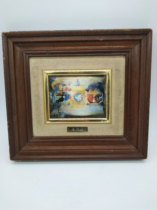 Salvador Dali - tableau émail - 搪瓷