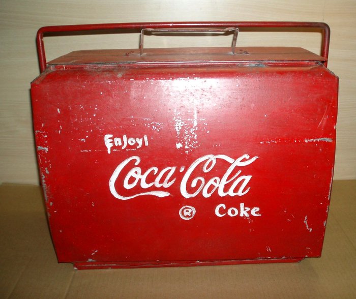 Coca Cola - Vintage Coca Cola jäähdytin jäähdytin - 0 1 - Alumiini