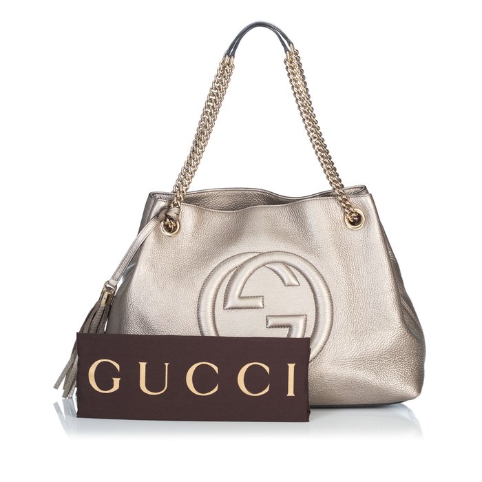 Gucci - Soho Leather Chain Shoulder Bag 
