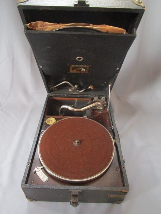 HIS MASTER’S VOICE model 101 - gramophone - perfect condition - functional