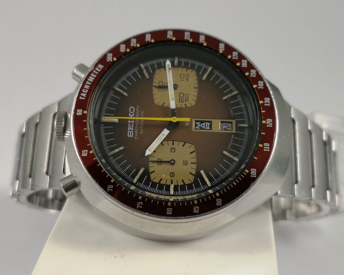 Seiko - Bullhead Chronograph ***No Reserve Price*** - 6138-0040 - Men - October 1977