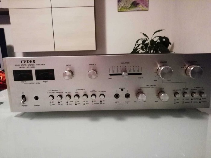 Ceder amplifier from the 1990s