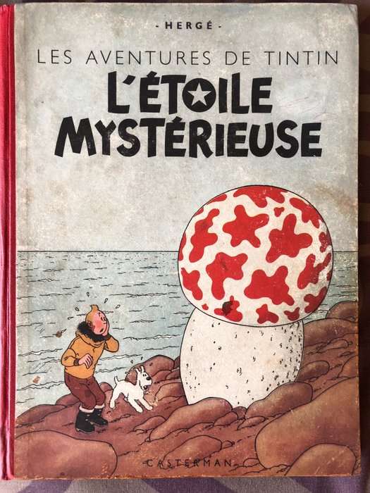 Tintin T10 - L'Etoile mystérieuse (A18) - Hardcover - First edition - (1942)