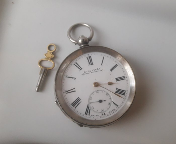 "Acme Lever H. Samuel - Manchester" pocket watch - NO RESERVE PRICE - 1920