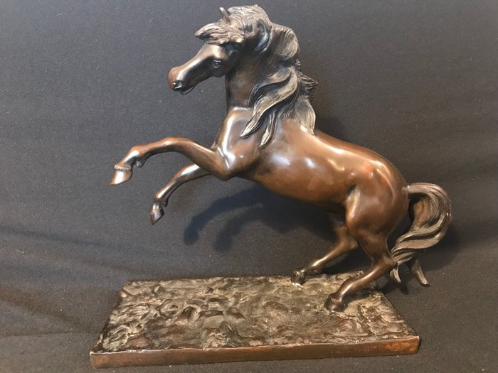 James Hunt - Pferdebronzeskulptur - 1 - Bronze - Erste Hälfte des 20. Jahrhunderts
