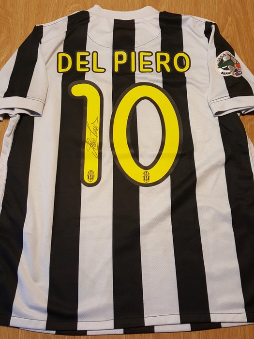 Juventus - Italian Football League - Alessandro del Piero - 2008 - Jersey
