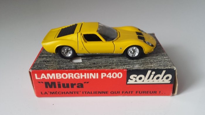 Solido - 1:43 - Solido France ,Lamborghini Miura P400 , réf.161