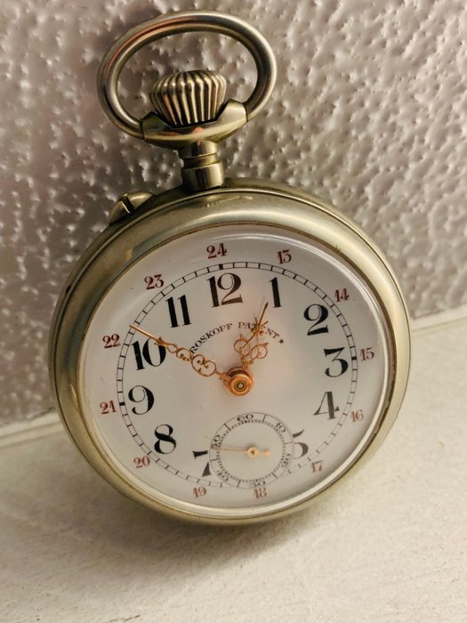 Roskopf patent -pocket watch NO RESERVE PRICE - 64669 - Unisex - 1901-1949