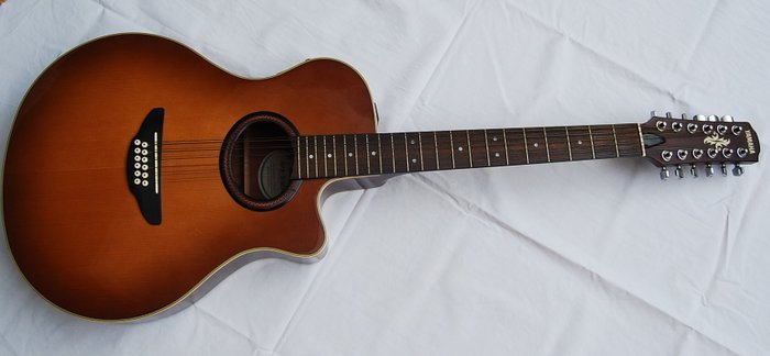 YAMAHA APX-5-12-A 12-string acoustic electrified guitar