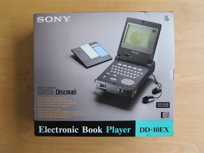 Sony Multi-media Data Discman Electronic Bookplayer