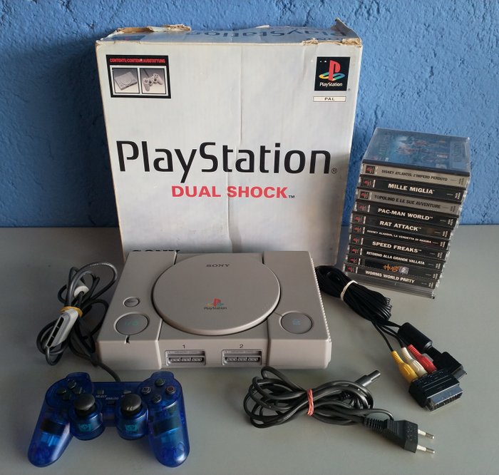 Sony Play Station SCPH-9002 C - Console + 13 Games - In - Catawiki