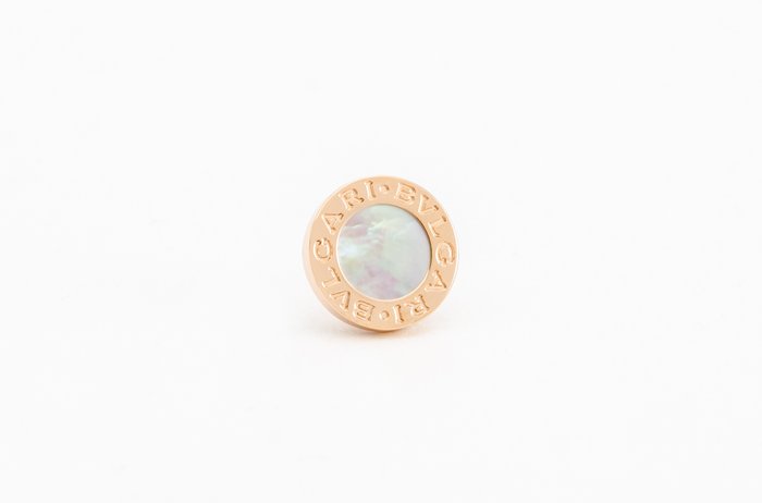 Bvlgari Bvlgari 18kt Rose Gold With Mother Of Pearl Earring Catawiki