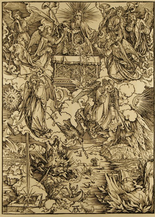 After Albrecht Dürer (1471 - 1528) gedruckt XIX - Die Heiligen und ...