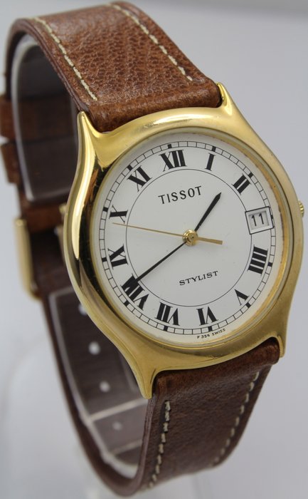 Tissot - Gold Plated  - F354 - Herre - 1990-1999