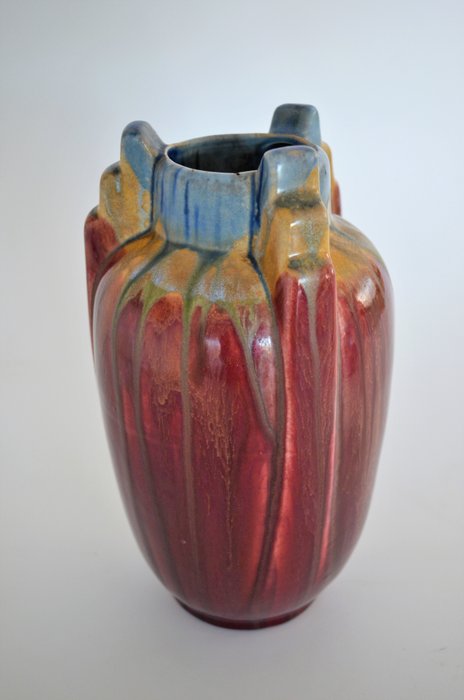 Thulin - Faiencerie Thulin Pottery Company - Art Deco vaas (191)