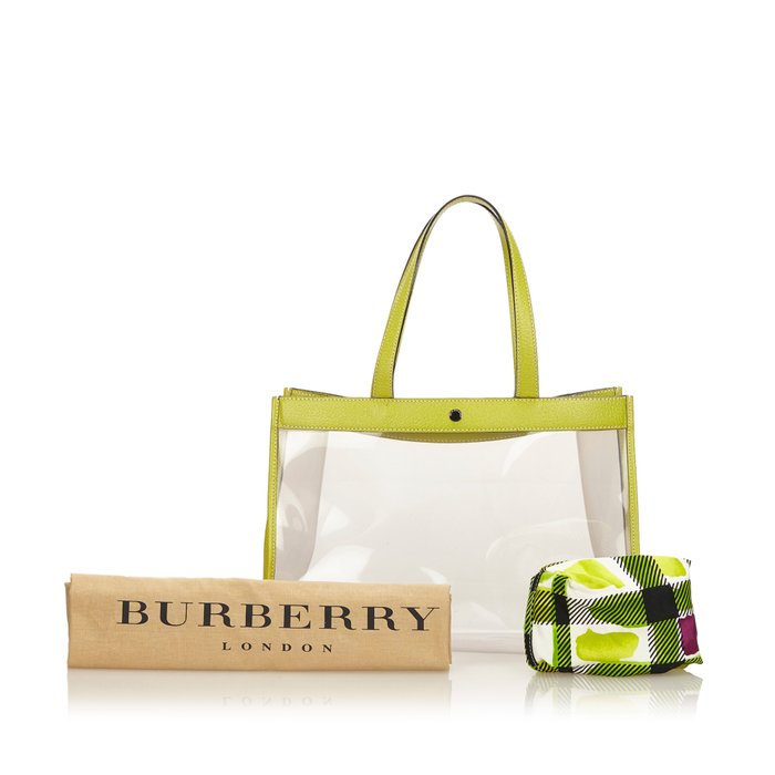 burberry vinyl bag