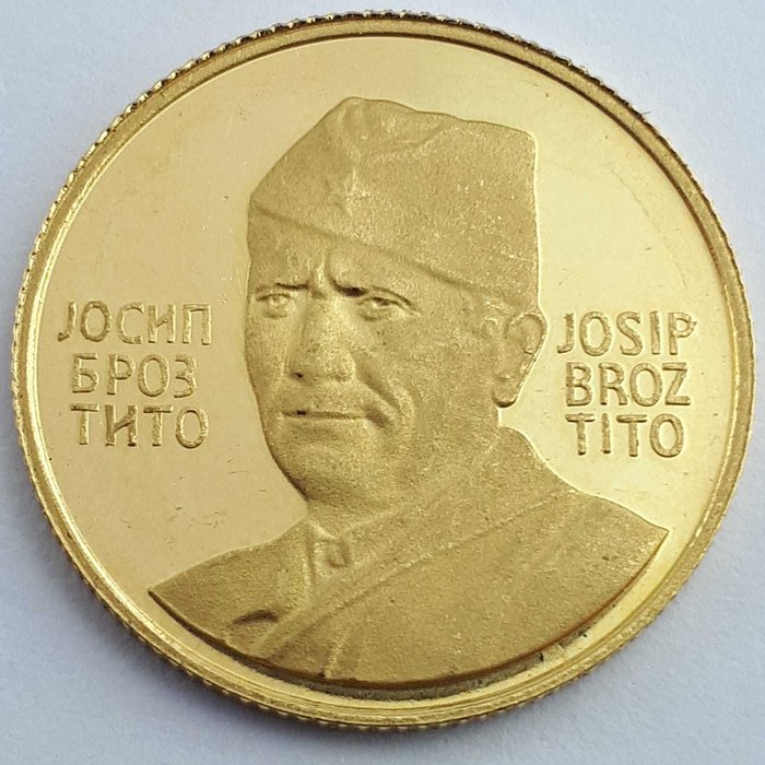 南斯拉夫 - Medal 'Josip Broz Tito' 1983 - 金色