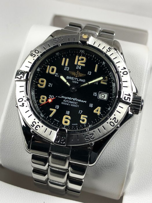 Breitling - Superocean Automatic 1000M - A17040 - Herre - 1990-1999