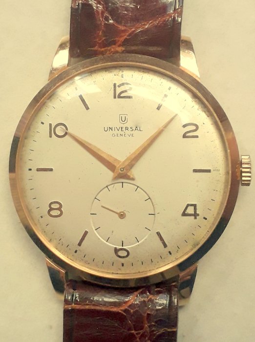 Universal Genève - Vintage Jumbo Gold - 312301/3 - Miehet - 1950-1959