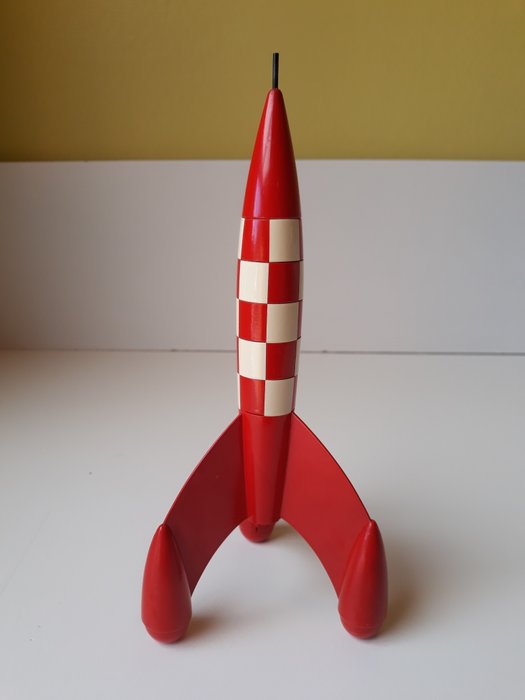 Tintin - Statuette Aroutcheff - fusée (23 cm)  - (1986)