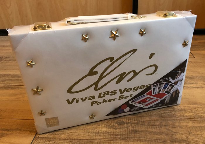 Elvis Viva Las Vegas Poker Set 