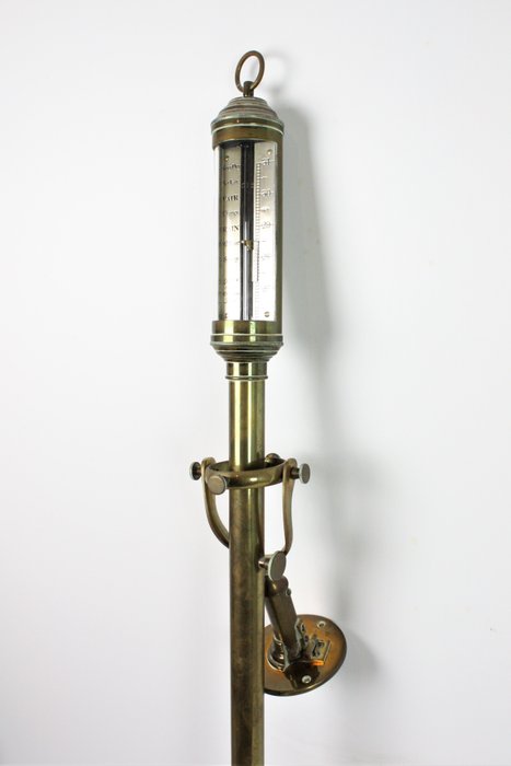 Ship Barometer, Cardanic 20th Century - Brass - Second half 20th century