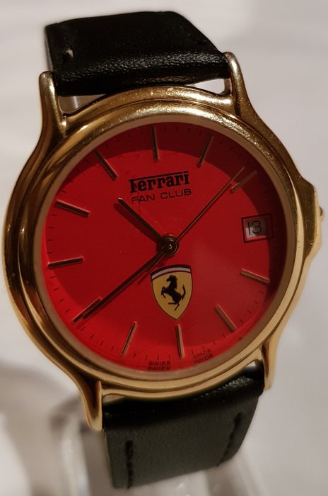 FERRARI Fan CLUB Men's Watch Made in Switzerland - Made in Suisse - 2006 