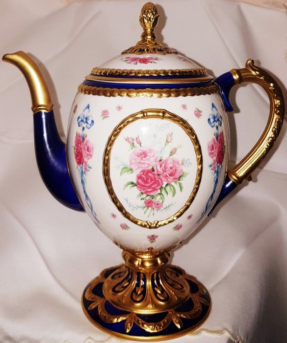 Fabergé - 法伯盖/法贝热鸡蛋帝国茶壶 - 瓷