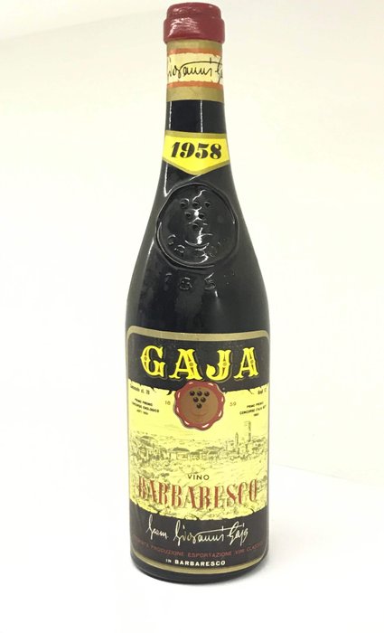 1958  Gaja, Barbaresco  - 1 Flaske (0,7L)